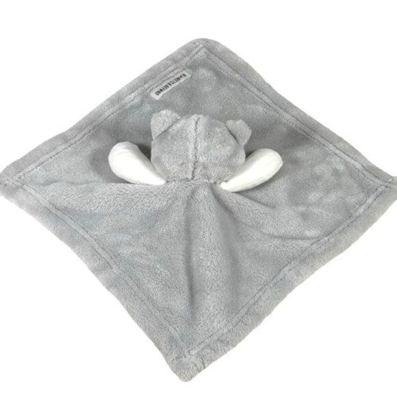 Blankets & Beyond Plush Raccoon Lovey Security Blanket Gray White 11 inches - Picture 5 of 10